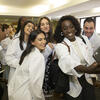 students taking a selfie